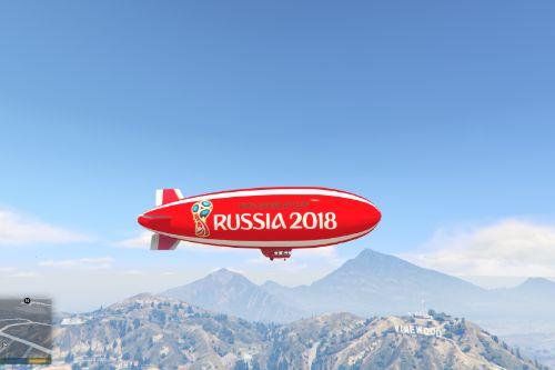 World Cup Russia 2018 Blimp